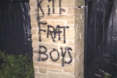 Pikes Vandalized